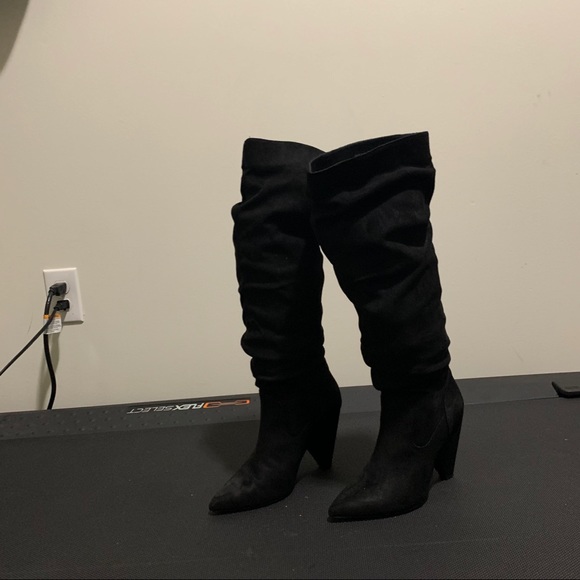 Forever21 faux suede Slouchy Boot - Picture 7 of 14